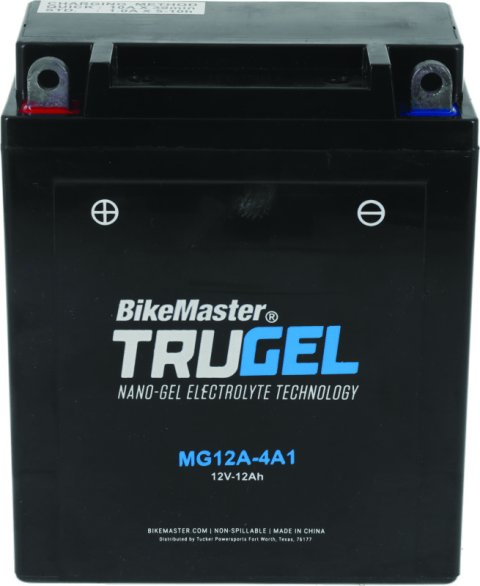BikeMaster TruGel Battery - MG12A-4A1