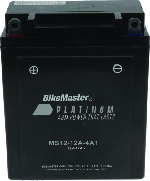 BikeMaster AGM Battery - MS12-12A-4A1 thumbnail 2