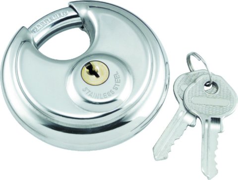 Bully Lock Disc Bolt Lock Small - Stainless