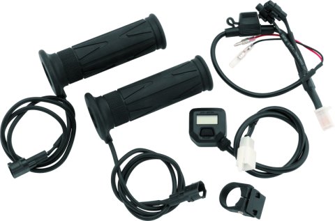 BikeMaster 7/8in Heated Grips w/ LCD Switch thumbnail 1