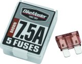 BikeMaster 5Piece 7.5A Replacement Fuse thumbnail 1