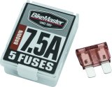 BikeMaster 5Piece 7.5A Replacement Fuse thumbnail 2