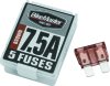 BikeMaster 5Piece 7.5A Replacement Fuse thumbnail 4