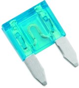 BikeMaster 5Piece 15A Replacement Mini Blade Fuse thumbnail 3