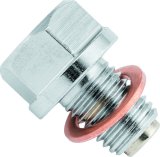 BikeMaster Magnetic Oil Drain Plug 12mm - Stainless thumbnail 1