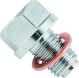 BikeMaster Magnetic Oil Drain Plug 12mm - Stainless thumbnail 2