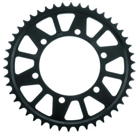 BikeMaster Kawasaki Rear Steel Sprocket 530 44T - Black thumbnail 4