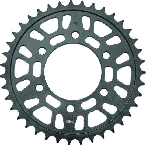 BikeMaster Kawasaki Rear Steel Sprocket 525 39T - Black