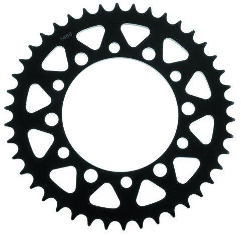 BikeMaster Honda Rear Steel Sprocket 520 42T - Black thumbnail 2