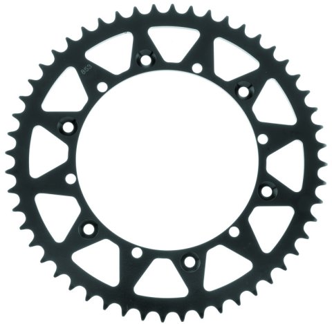 BikeMaster Yamaha Rear Steel Sprocket 520 52T - Black thumbnail 3
