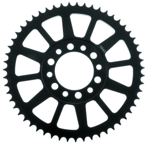 BikeMaster Yamaha Rear Steel Sprocket 428 50T - Black thumbnail 4