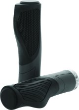BikeMaster Lock-On Ergo Grips - Black/Grey thumbnail 2