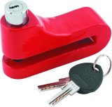 Bully Lock Disc Lock 10mm - Red thumbnail 1