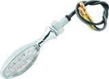 BikeMaster LED Torpedo Pair Chrome thumbnail 2