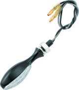 BikeMaster LED Torpedo Pair - Black thumbnail 1