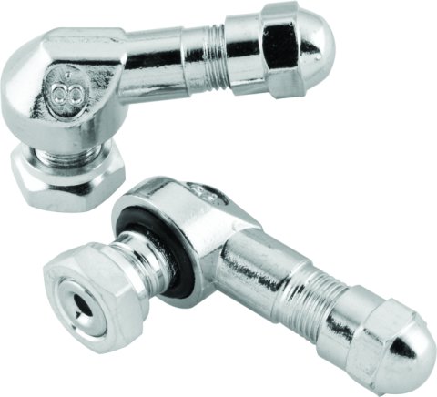 BikeMaster Valve Stem 2/Piece Pack Chrome thumbnail 3