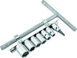 BikeMaster 3/8in Drive T-handle Set (8mm/10mm/12mm/13mm/14mm/17mm/#2 Phillips) thumbnail 2