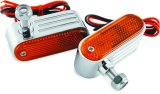 BikeMaster Marker/Side Lights 5/16in Mount Dual Bulb Amber thumbnail 3