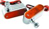 BikeMaster Marker/Side Lights 5/16in Mount Dual Bulb Amber thumbnail 4
