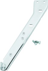 Bikers Choice 85-08 FLH FLT Chrome Saddlebag Rail Support Right thumbnail 1