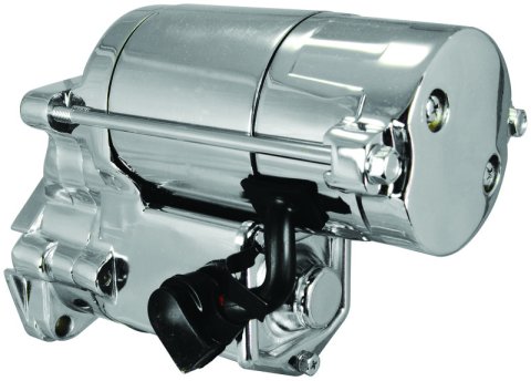 Bikers Choice 89-06 Big Twin (Except 06 Dyna) Chrome 2.0KW Starter