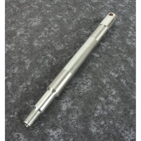 Bikers Choice 07-17 FXST FXSB Chrome Front Axle Kit Replaces H-D 41547-04 12 3/4 Inch thumbnail 2