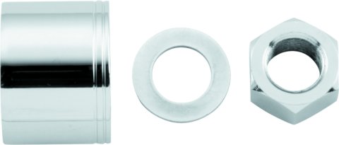 Bikers Choice 07-17 FXST FXSB Chrome Front Axle Kit Replaces H-D 41547-04 12 3/4 Inch thumbnail 3