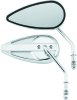 Bikers Choice 65-Up Chrome Teardrop Mirror Universal Custom Pr thumbnail 3