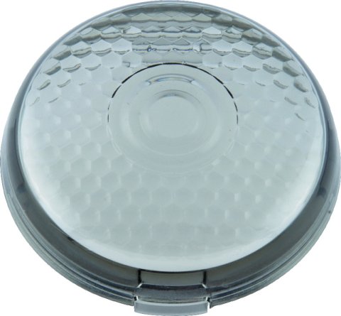Bikers Choice Replacement Honeycomb Smoke Lens For LED Bullet Turn Signal