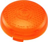 Bikers Choice Replacement Honeycomb Amber Lens For LED Bullet Turn Signal thumbnail 1