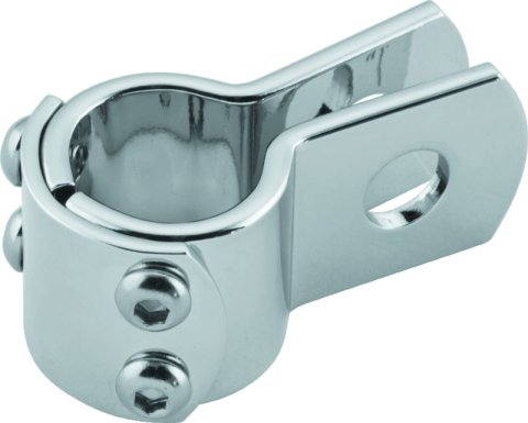 Bikers Choice Chrome 1 Inch 3 piece Clamp Universal