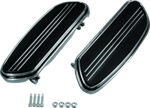 Bikers Choice 86-20 Touring 86-17 FLST 12-16 FLD Chrome Floorboard Kit Replaces H-D 50631-04 Pr thumbnail 1