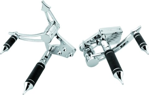 Bikers Choice 58-84 FL 71-86 FX 86-99 FXST FLST Chrome Gladiator Forward Controls 5/8 Bore
