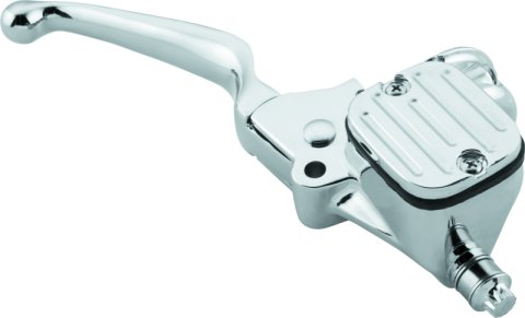 Bikers Choice Chrome 96-07 FL 96-10 ST Dyna 96-03 XL 9/16 Bore Chopped Handlebar Master Cylinder thumbnail 2