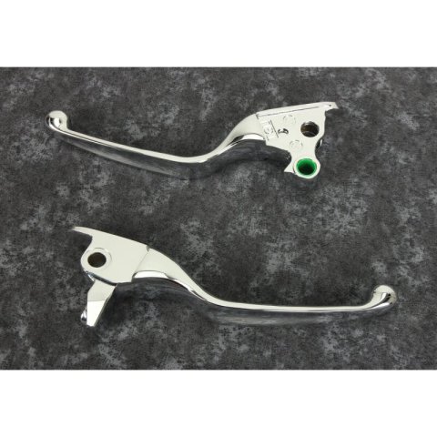 Bikers Choice 08-13 FLH FLT Chrome Lever Set Replaces H-D 38843-08 thumbnail 2