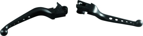 Bikers Choice 96-16 Big Twin W/ Cable Clutch 96-03 XL O-Series 5 Holed Lever Set Black thumbnail 1
