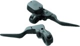 Bikers Choice Black 9/16 Bore Custom Handlebar Control Kit 1 Inch Bar Cable Clutch No Switches thumbnail 1