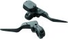 Bikers Choice Black 9/16 Bore Custom Handlebar Control Kit 1 Inch Bar Cable Clutch No Switches thumbnail 3