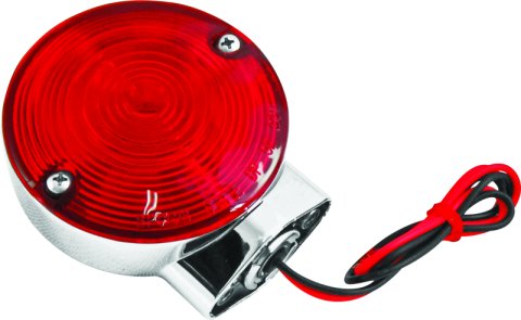 Bikers Choice 86-94 FLHT FLHS 2 Filament Turn Signal Lamp W/Red lens Replaces H-D 68400-86 thumbnail 2