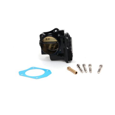 BLOX Racing 06-11 Honda Civic Si DBW 72mm Billet Throttle Body - Black thumbnail 1