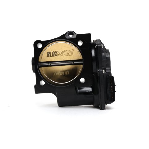 BLOX Racing 06-11 Honda Civic Si DBW 72mm Billet Throttle Body - Black thumbnail 2