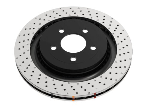 DBA 2013 Mercedes-Benz GL350 AMG Performance Pkg Rear 4000 Series Drilled Rotor