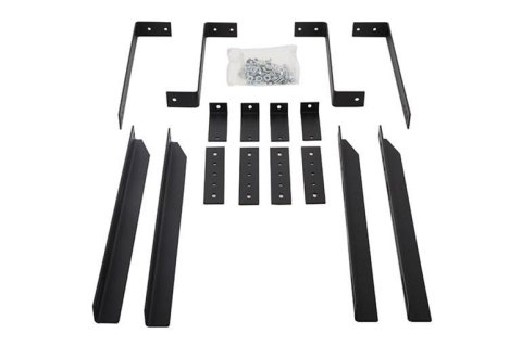 Deezee 19-21 Ford Transit Van Running Board Rough Step Bracket Kit (Rear Step) thumbnail 1
