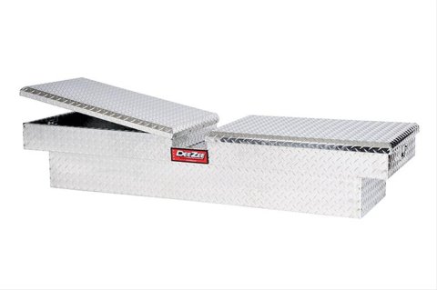 Deezee Universal Tool Box - Red Crossover - Double BT Alum Full Size thumbnail 2