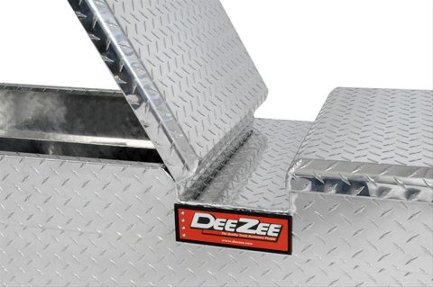 Deezee Universal Tool Box - Red Crossover - Double BT Alum Full Size thumbnail 4