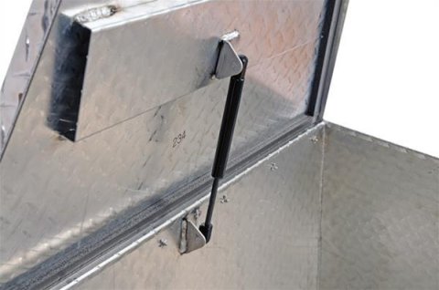 Deezee Universal Tool Box - Specialty Small Triangle BT Alum thumbnail 3