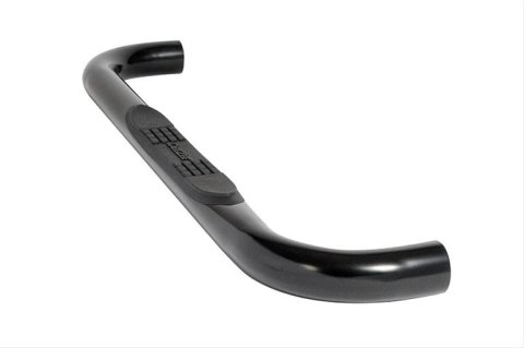 Deezee 99-16 Ford SuperDuty Tubes - 3In Round Black Steel RegCab thumbnail 1