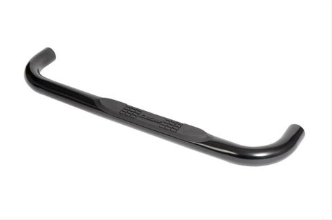 Dee Zee UltraBlack Round Side Step Bars DZ 372521 Nerf and Bars, Bars, Steel, Black Powdercoated, 3.00 in. Diameter, Chevy, GMC, Pair thumbnail 2