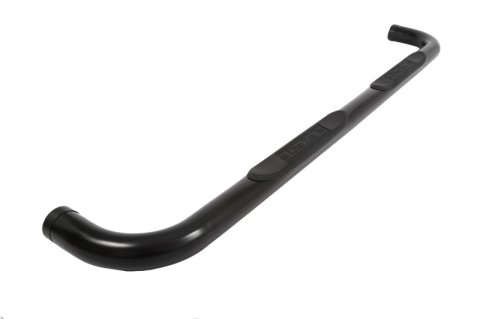 Dee Zee UltraBlack Round Side Step Bars DZ 372521 Nerf and Bars, Bars, Steel, Black Powdercoated, 3.00 in. Diameter, Chevy, GMC, Pair thumbnail 5