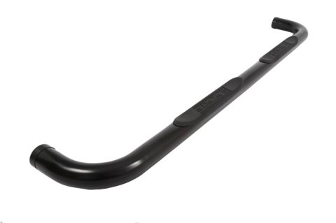 Deezee 14-19 Chevrolet Silverado Tubes - 3In Round Black Steel CrewCab thumbnail 6